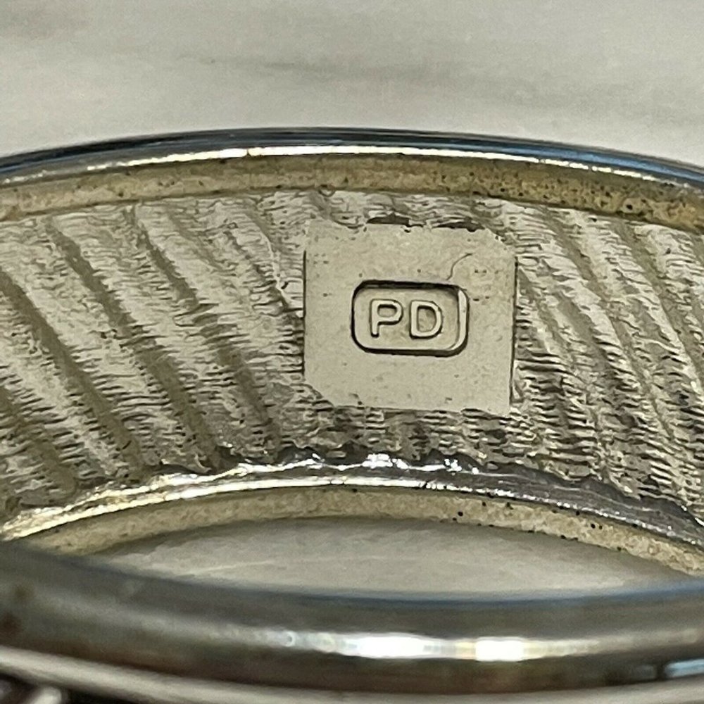 premier design silver tone cable clamper bracelet - Picture 2 of 9